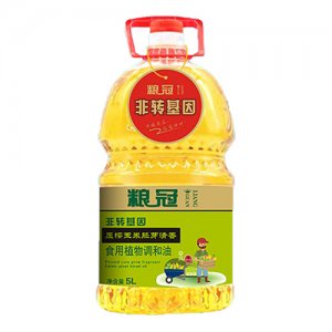 糧冠壓榨玉米胚芽清香食用植物調和油5L