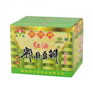 鵑德紅油郫縣豆瓣8千克箱裝