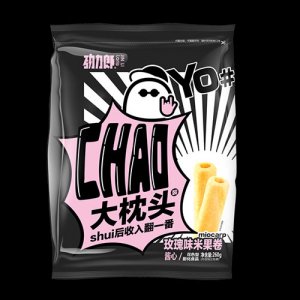 勁力郎大枕頭玫瑰味米果卷