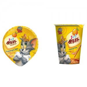 童領貓和老鼠1+1快樂杯脆棒25g香橙味