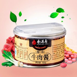 香滿齋原味牛肉醬肉香四溢150g
