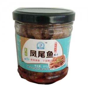 休閑村鳳尾魚特色酥骨魚罐頭207g