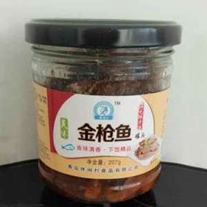休閑村金槍魚特色酥骨魚罐頭207g