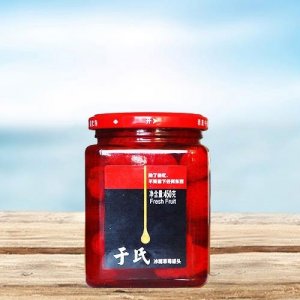 于氏冰糖草莓罐頭450g