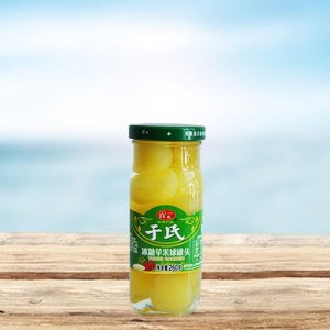 于氏冰糖蘋果球罐頭260g