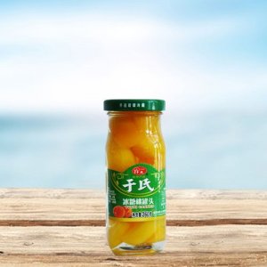于氏冰糖桃罐頭260g