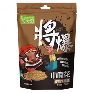 旭紫源小麻花炭燒牛排味休閑食品招商