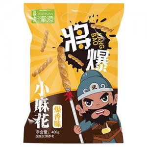 旭紫源小麻花爆香味休閑食品400g