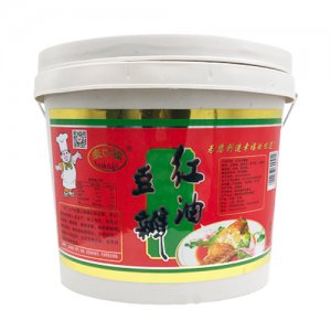 豪口福紅油豆瓣桶裝