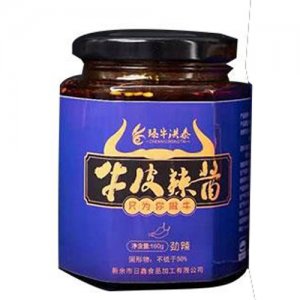 洪泰臻牛牛皮辣醬調味醬