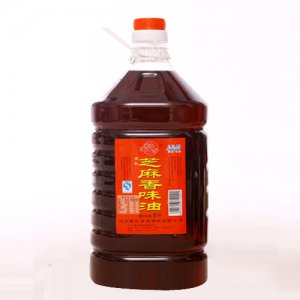 新虹芝麻香味油5L