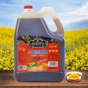 皇家川榨純香型小榨菜籽油5L
