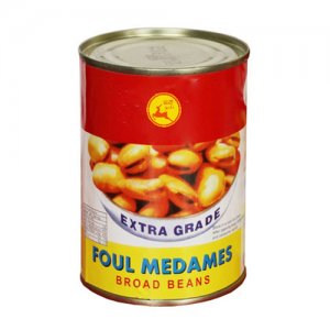 金鹿蠶豆罐頭400g