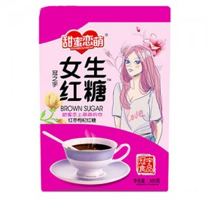 甜蜜戀萌女生紅糖300g