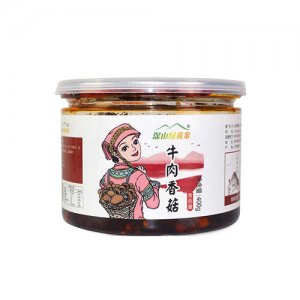 龍澤牛肉香菇醬400g