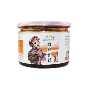 龍澤肉絲香菇醬400g