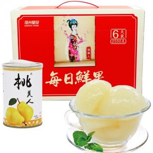 桃美人每日鮮果梨罐頭禮盒裝