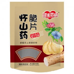 甜蜜戀萌懷山藥脆片美味海苔味90g