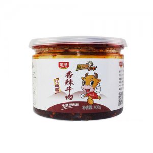 龍澤香辣牛肉醬400g