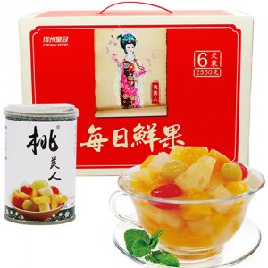 桃美人每日鮮果什錦罐頭禮盒裝