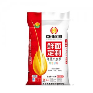 中州鮮面定制優質小麥粉25kg