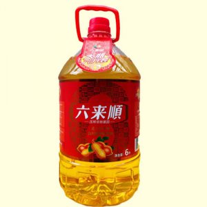 六來順花生濃香型食用植物調和油6L