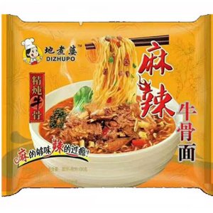 地煮婆麻辣牛骨面袋