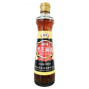 景賢調和黑芝麻油360ml