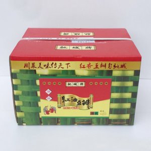馳城牌紅油豆瓣箱裝