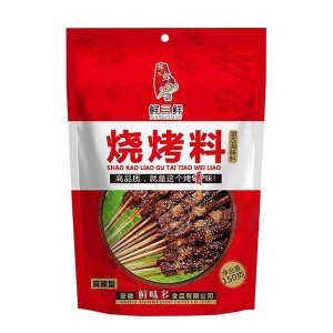 鮮三鮮 麻辣型燒烤料 固態調味料150g