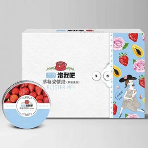 真季泡我吧夏草莓愛情海草莓果茶