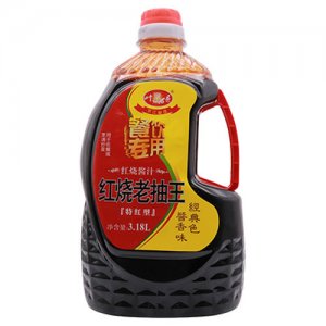 葉邑紅燒老抽王餐飲專用3.18L