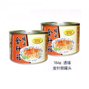 通福金針菇菇罐頭184g