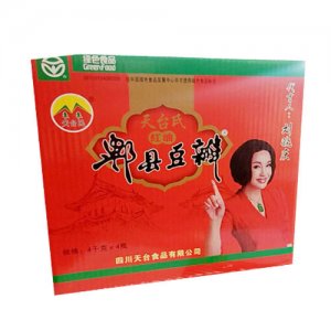 天臺氏紅油郫縣豆瓣4kgx4瓶