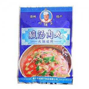 劉胡子酸湯肉丸火鍋底料