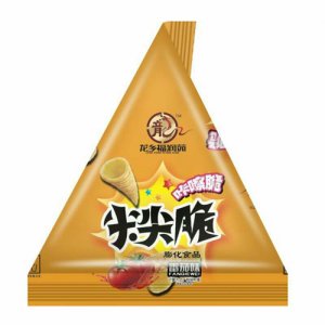 龍鄉福潤苑膨化食品尖尖脆番茄味