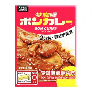 大塚食品夢咖喱蘑菇牛肉