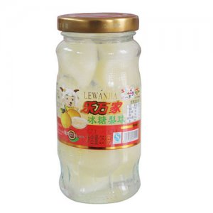 樂萬家冰糖雪梨罐頭258g、