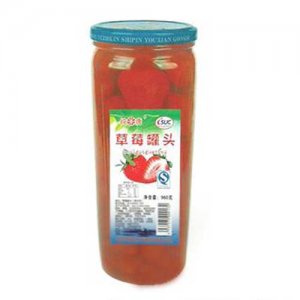 農娃純糖草莓罐頭960g