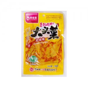 蜀居香大頭菜128克紅油味