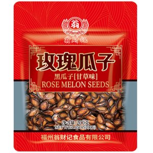 翁財記玫瑰瓜子200g