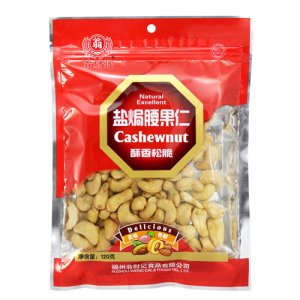 翁財記鹽焗腰果仁120g