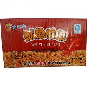 笑笑狗魷魚味香酥脆條箱裝