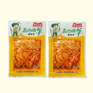 云鄉人家高山脆筍片香辣味80g