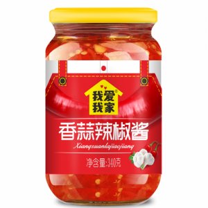 我愛我家香辣蒜蓉醬340g