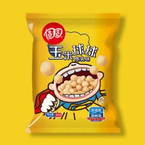 比客圓圓玉米球球煉乳味