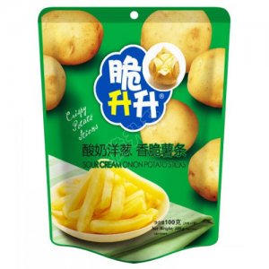 脆升升薯條酸奶洋蔥味100g