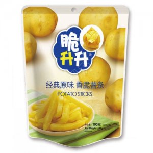脆升升薯條原味100g