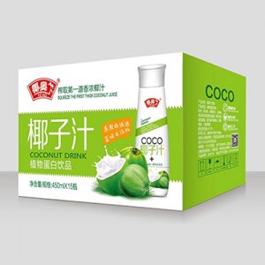 椰奧椰子汁植物蛋白飲品450mlx15瓶