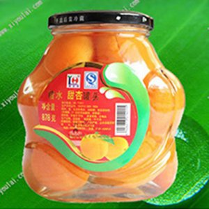 喜友來甜杏罐頭878g